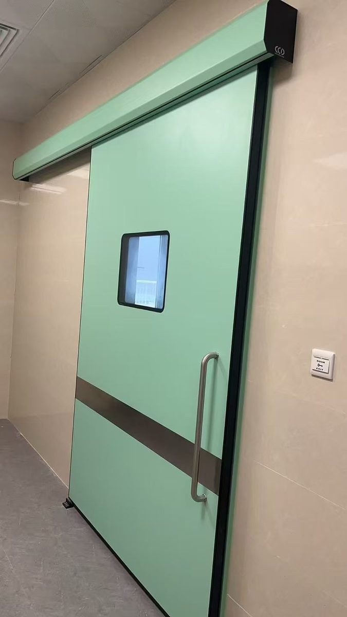 鹤壁自动门 医用门安装验收 实拍参考图